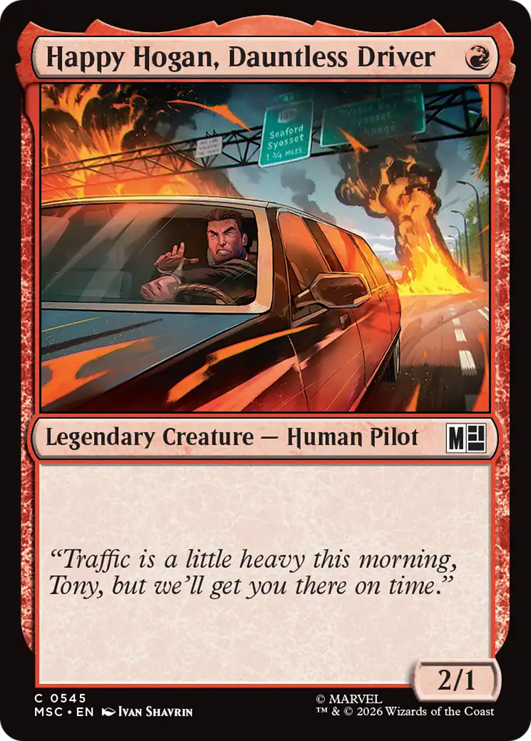 Happy Hogan, Dauntless Driver (0545) [Marvel Super Heroes Commander] | Exor Games Bridgewater