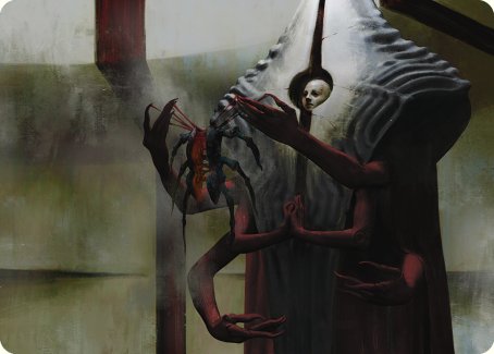 Vivisection Evangelist Art Card [Phyrexia: All Will Be One Art Series] | Exor Games Bridgewater