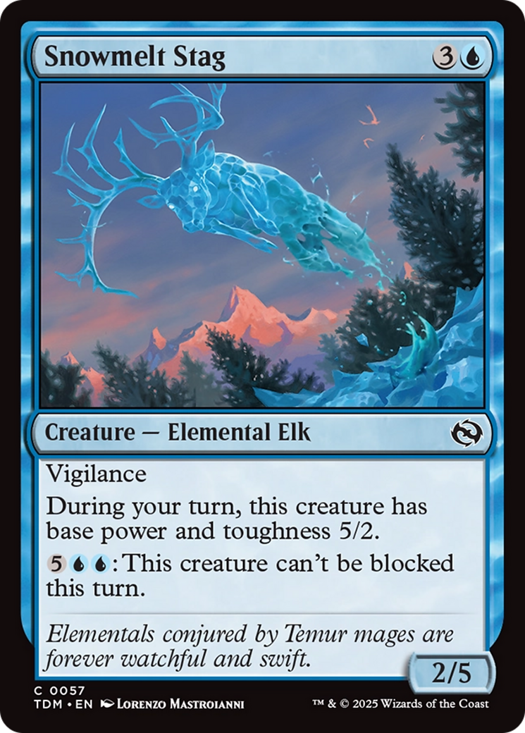 Snowmelt Stag [Tarkir: Dragonstorm] | Exor Games Bridgewater