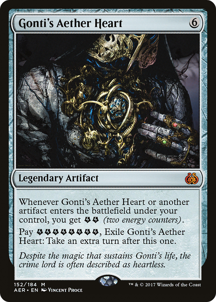 Gonti's Aether Heart (Ripple Foil) [Modern Horizons 3 Commander] | Exor Games Bridgewater