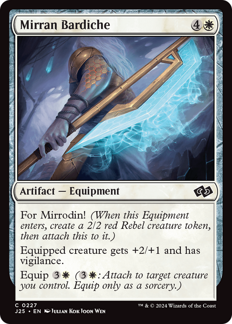 Mirran Bardiche [Foundations Jumpstart] | Exor Games Bridgewater