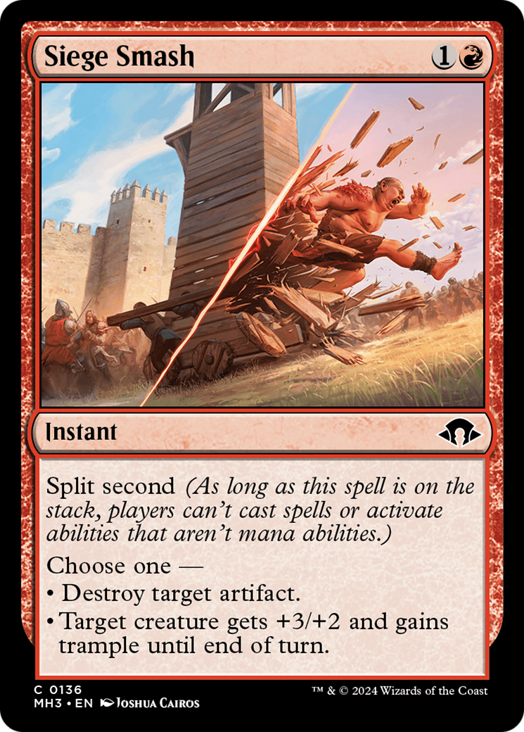 Siege Smash [Modern Horizons 3] | Exor Games Bridgewater