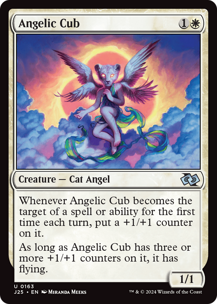 Angelic Cub [Foundations Jumpstart] | Exor Games Bridgewater