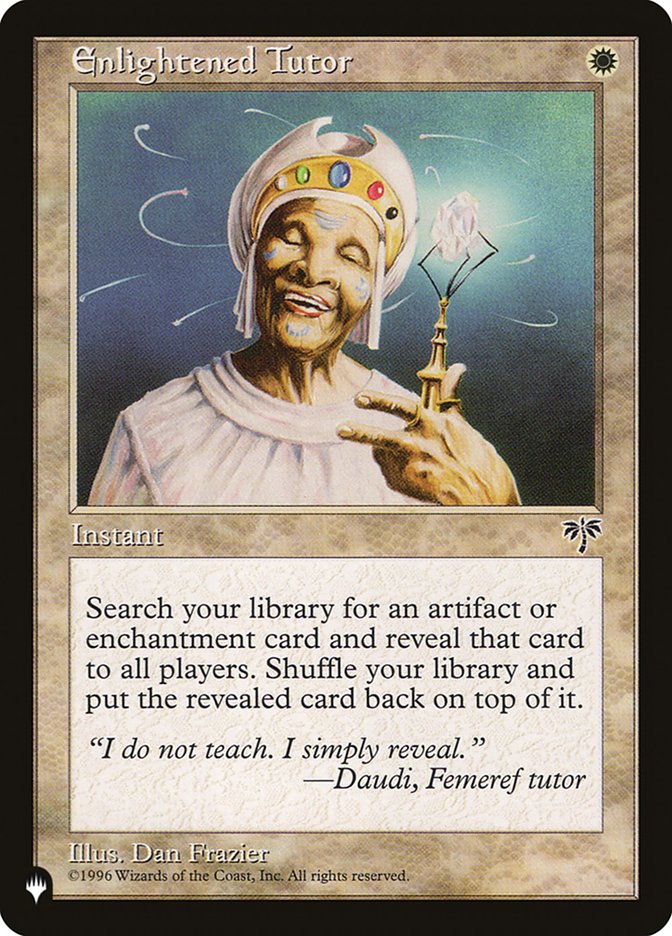 Enlightened Tutor [The List] | Exor Games Bridgewater