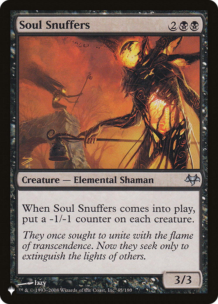 Soul Snuffers [The List Reprints] | Exor Games Bridgewater