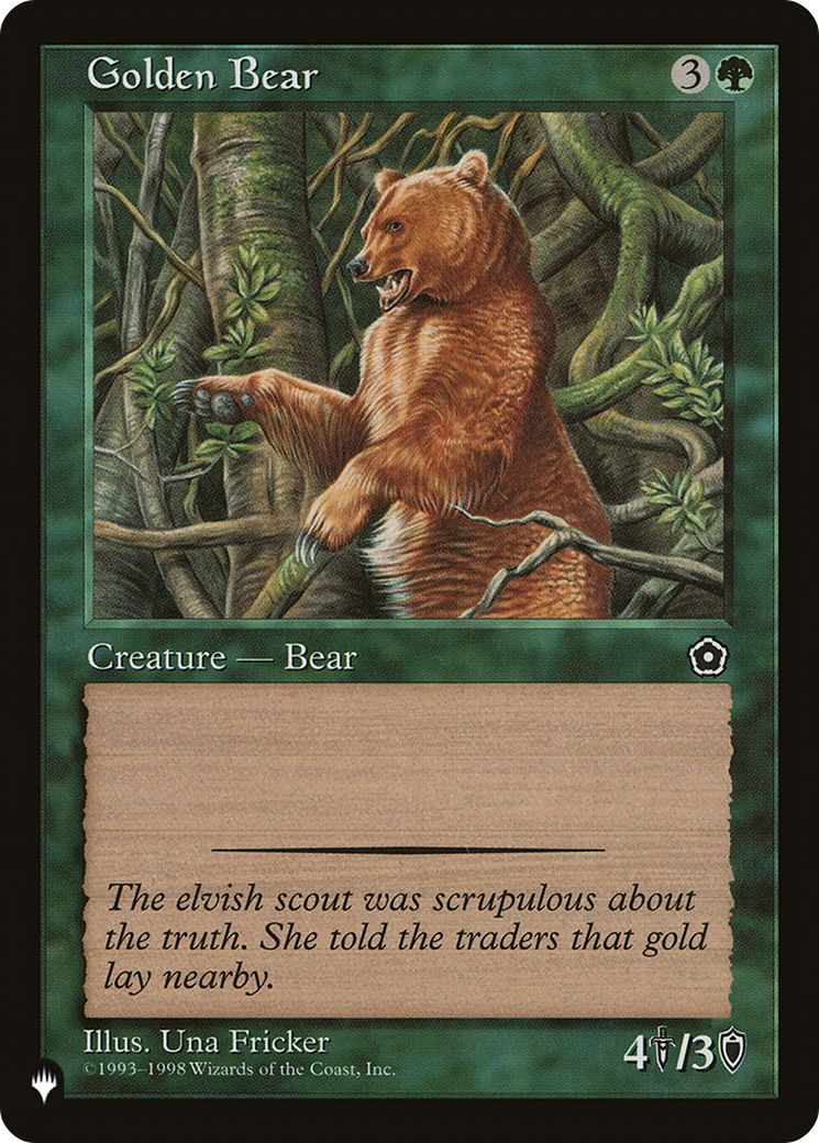 Golden Bear [The List] | Exor Games Bridgewater