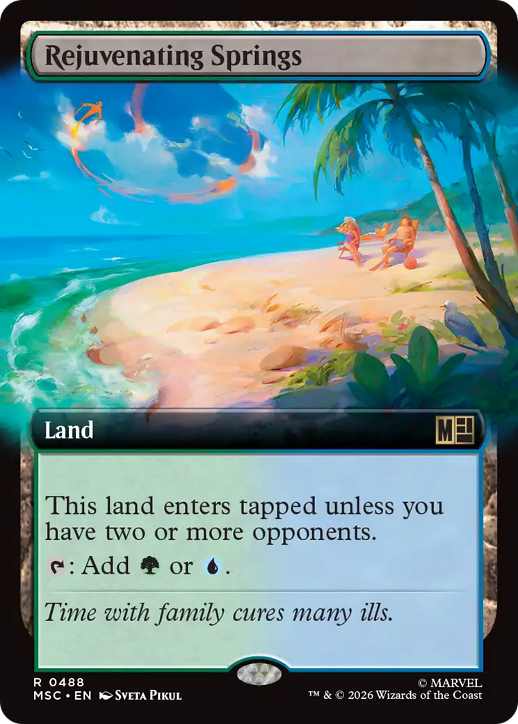 Rejuvenating Springs (Extended Art) [Marvel Super Heroes Commander] | Exor Games Bridgewater