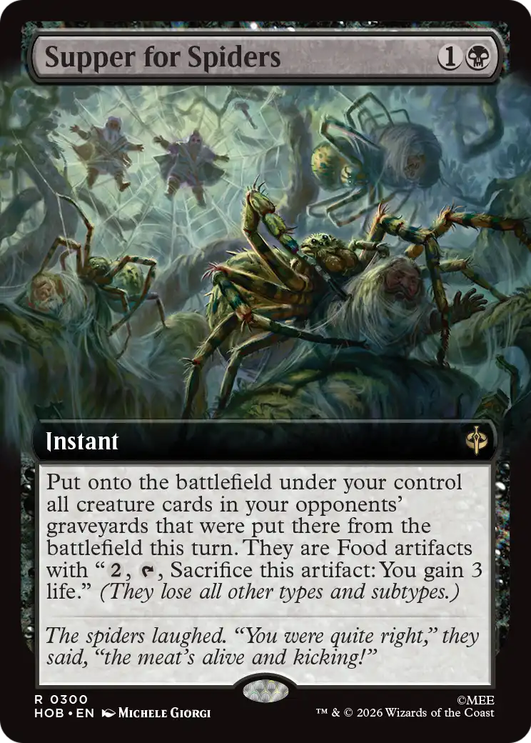 Supper for Spiders (Extended Art) [The Hobbit] | Exor Games Bridgewater