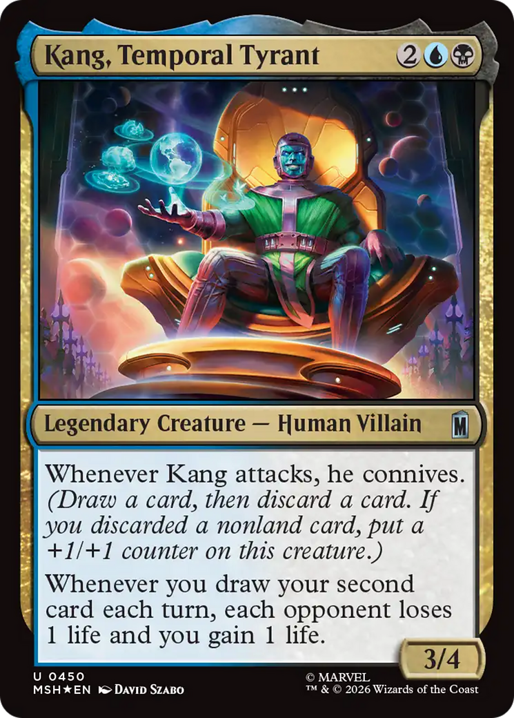 Kang, Temporal Tyrant (Surge Foil) [Marvel Super Heroes] | Exor Games Bridgewater
