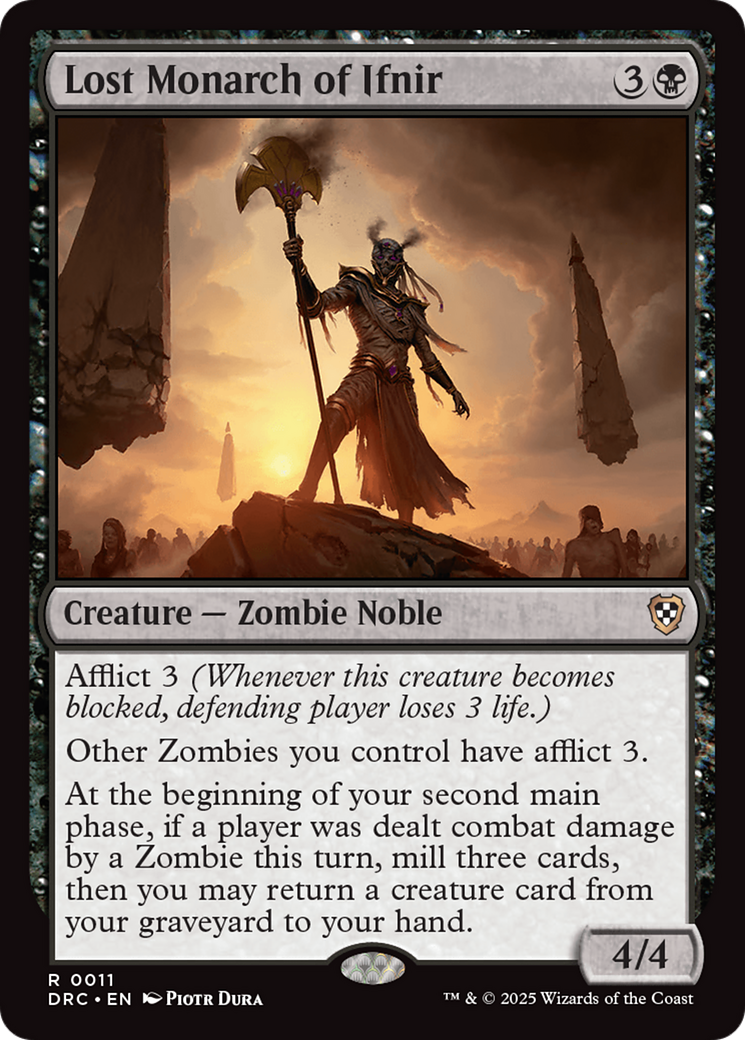 Lost Monarch of Ifnir [Aetherdrift Commander] | Exor Games Bridgewater