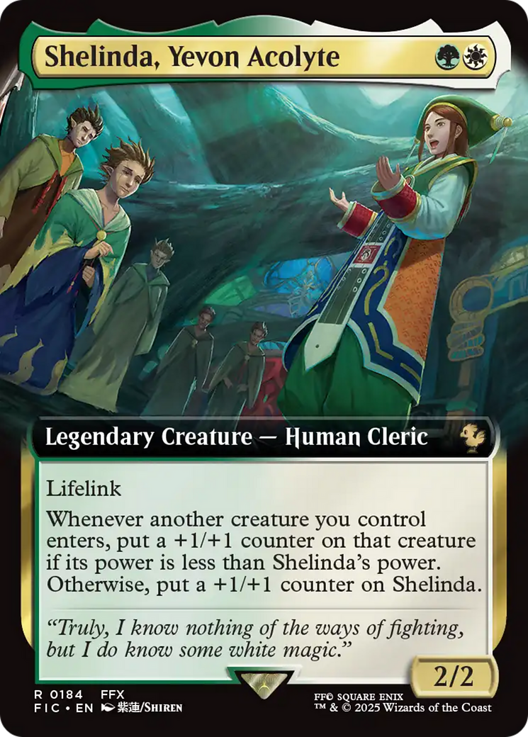 Shelinda, Yevon Acolyte (Extended Art) [FINAL FANTASY Commander] | Exor Games Bridgewater