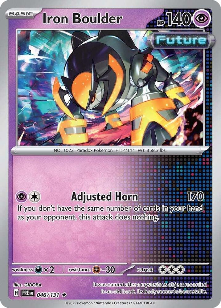 Iron Boulder (046/131) [Scarlet & Violet: Prismatic Evolutions] | Exor Games Bridgewater