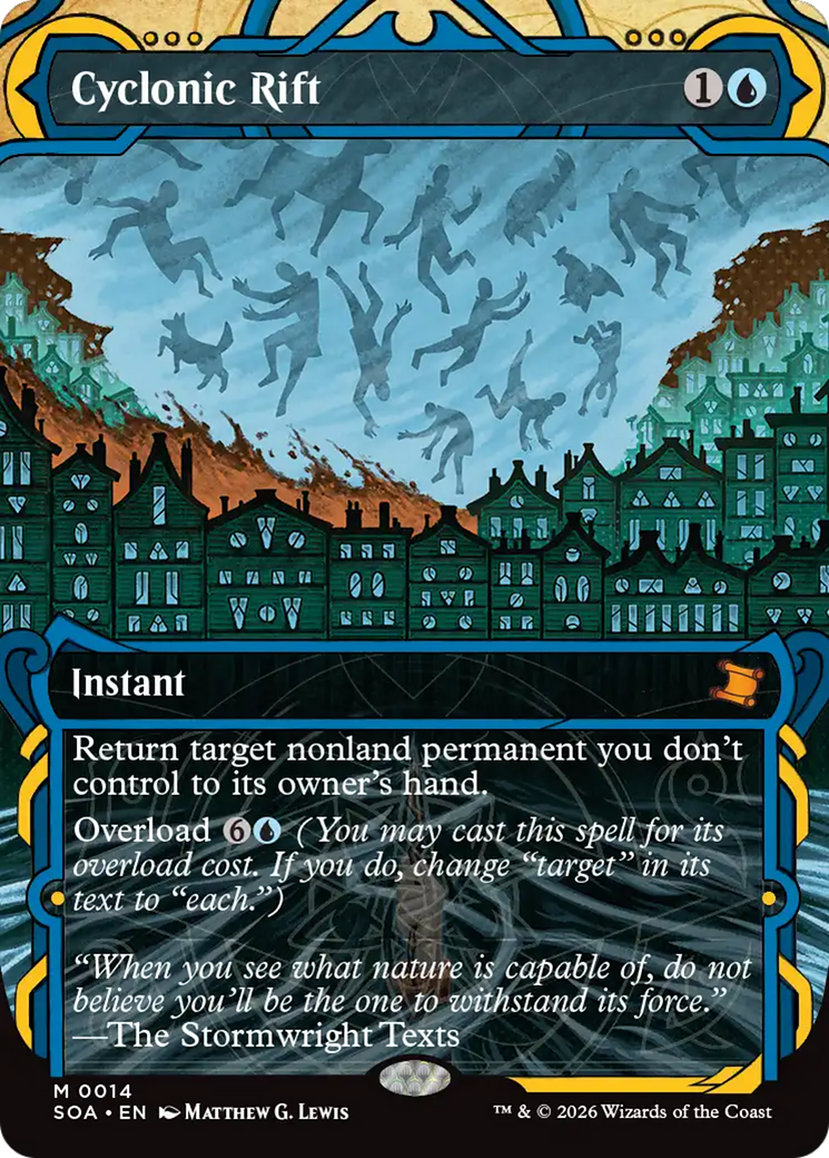 Cyclonic Rift [Secrets of Strixhaven: Mystical Archive] | Exor Games Bridgewater