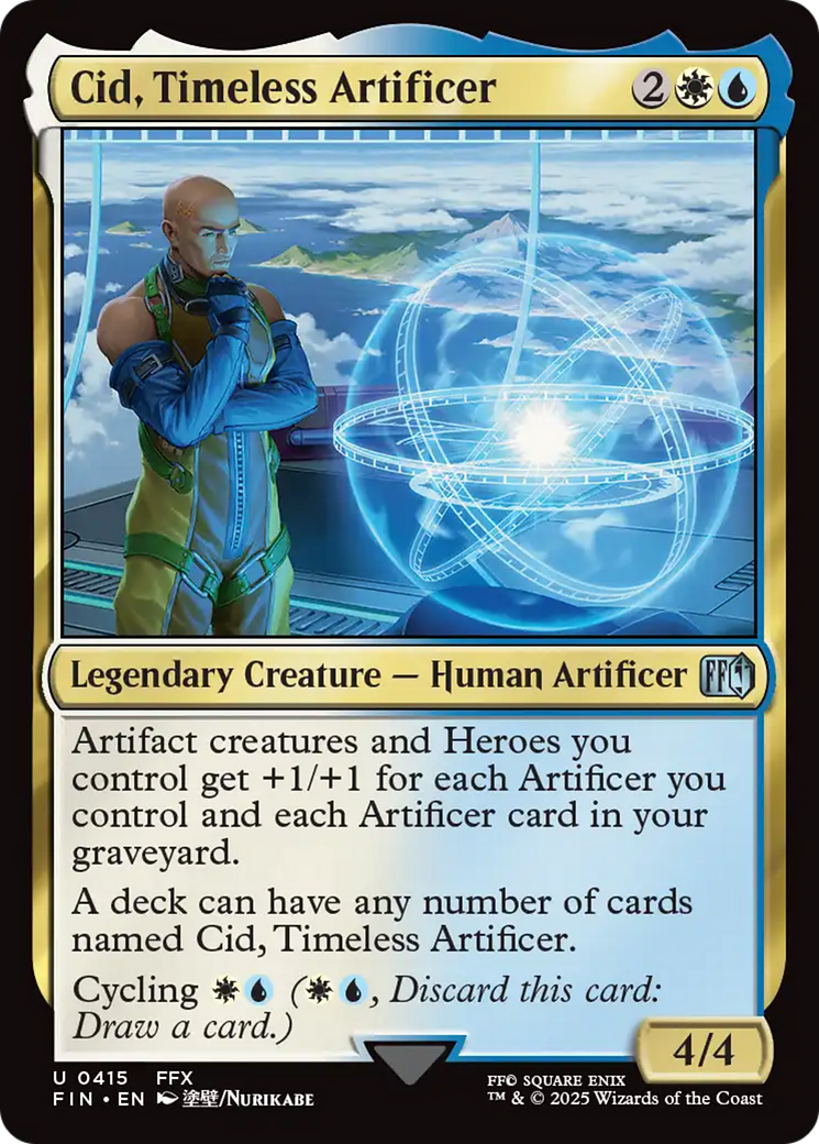 Cid, Timeless Artificer (0415) [FINAL FANTASY] | Exor Games Bridgewater