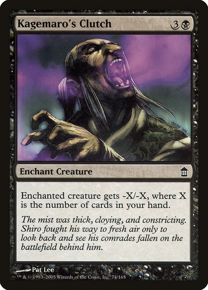 Kagemaro's Clutch [Saviors of Kamigawa] | Exor Games Bridgewater