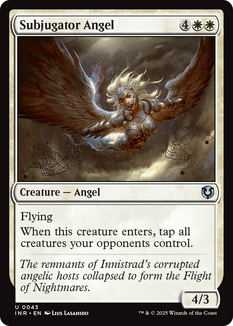 Subjugator Angel [Innistrad Remastered] | Exor Games Bridgewater