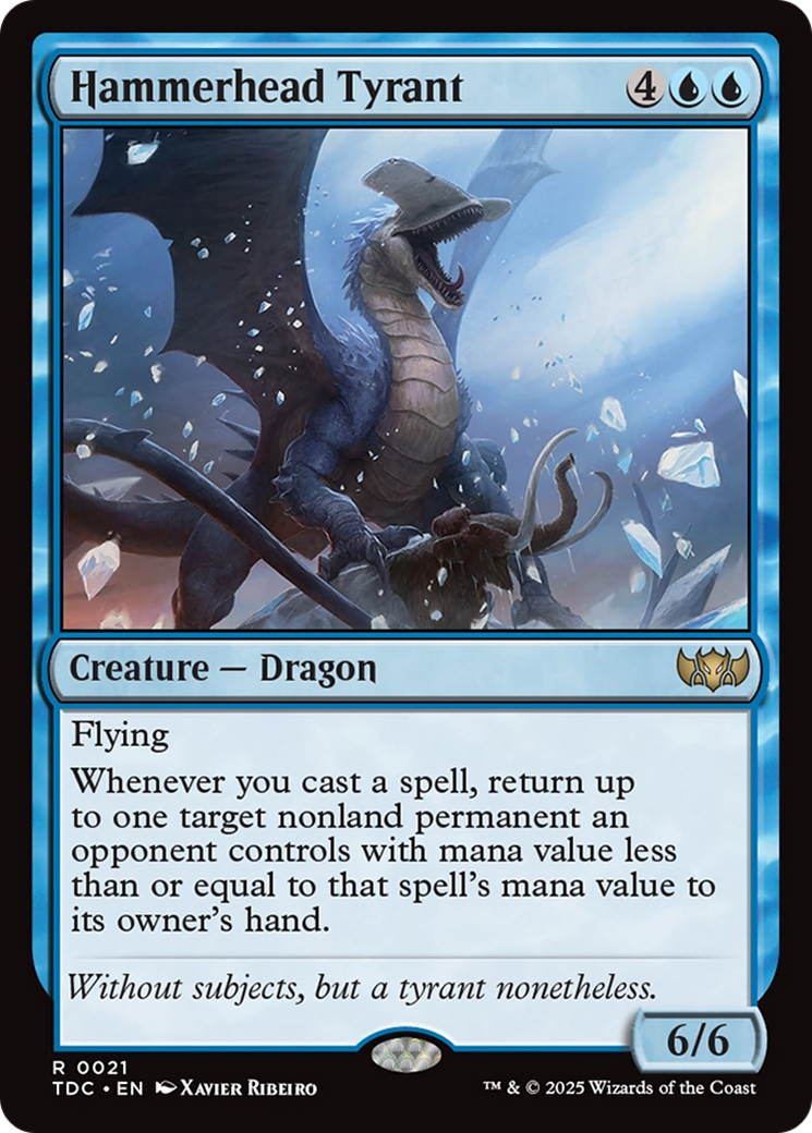 Hammerhead Tyrant [Tarkir: Dragonstorm Commander] | Exor Games Bridgewater