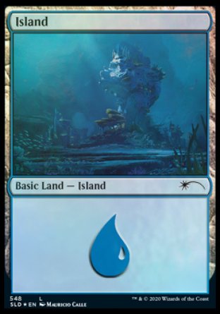 Island (Under the Sea) (548) [Secret Lair Drop Promos] | Exor Games Bridgewater