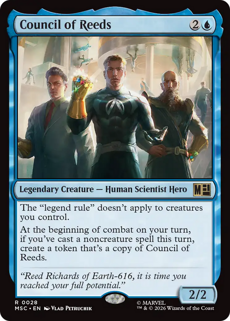 Council of Reeds (Surge Foil) [Marvel Super Heroes Commander] | Exor Games Bridgewater