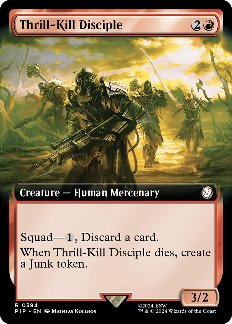 Thrill-Kill Disciple (Extended Art) [Fallout] | Exor Games Bridgewater