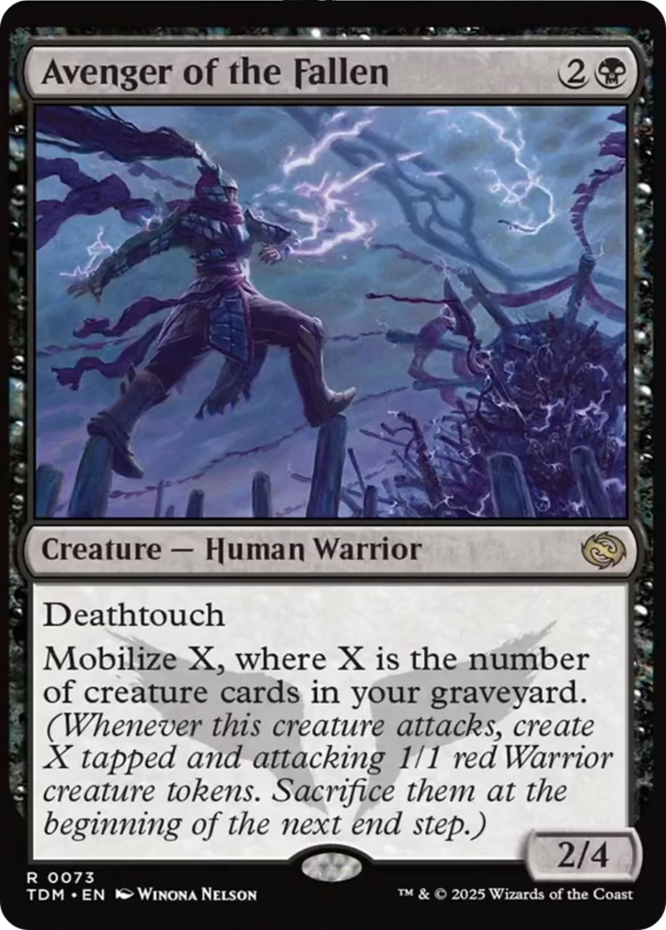 Avenger of the Fallen [Tarkir: Dragonstorm] | Exor Games Bridgewater