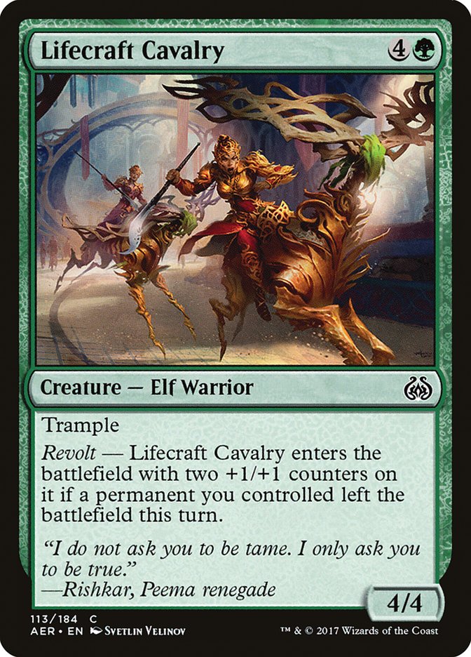 Lifecraft Cavalry [Aether Revolt] | Exor Games Bridgewater