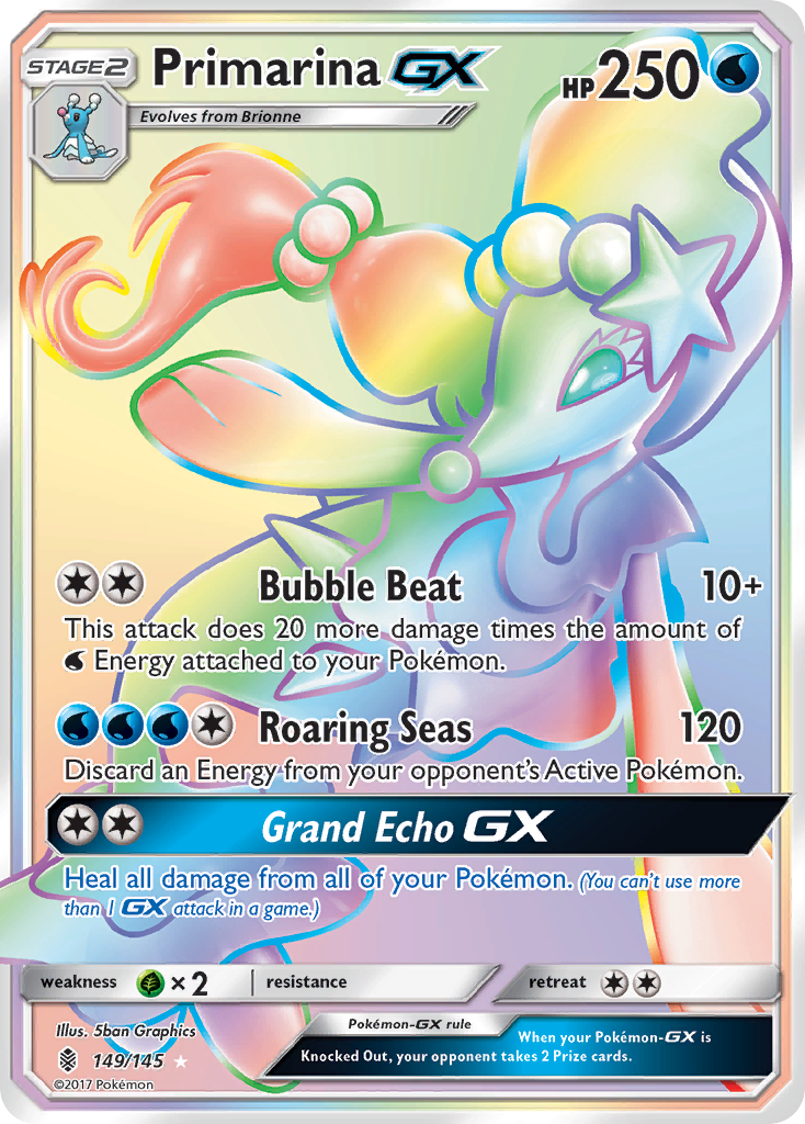 Primarina GX (149/145) [Sun & Moon: Guardians Rising] | Exor Games Bridgewater