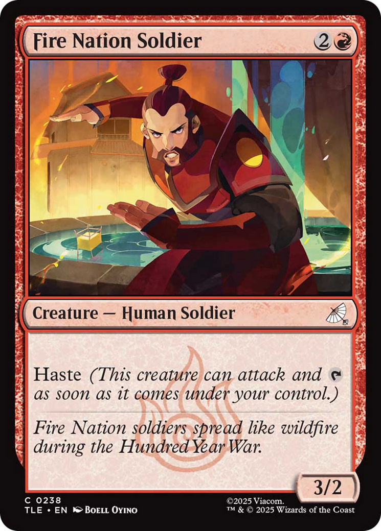 Fire Nation Soldier [Avatar: The Last Airbender: Eternal-Legal] | Exor Games Bridgewater
