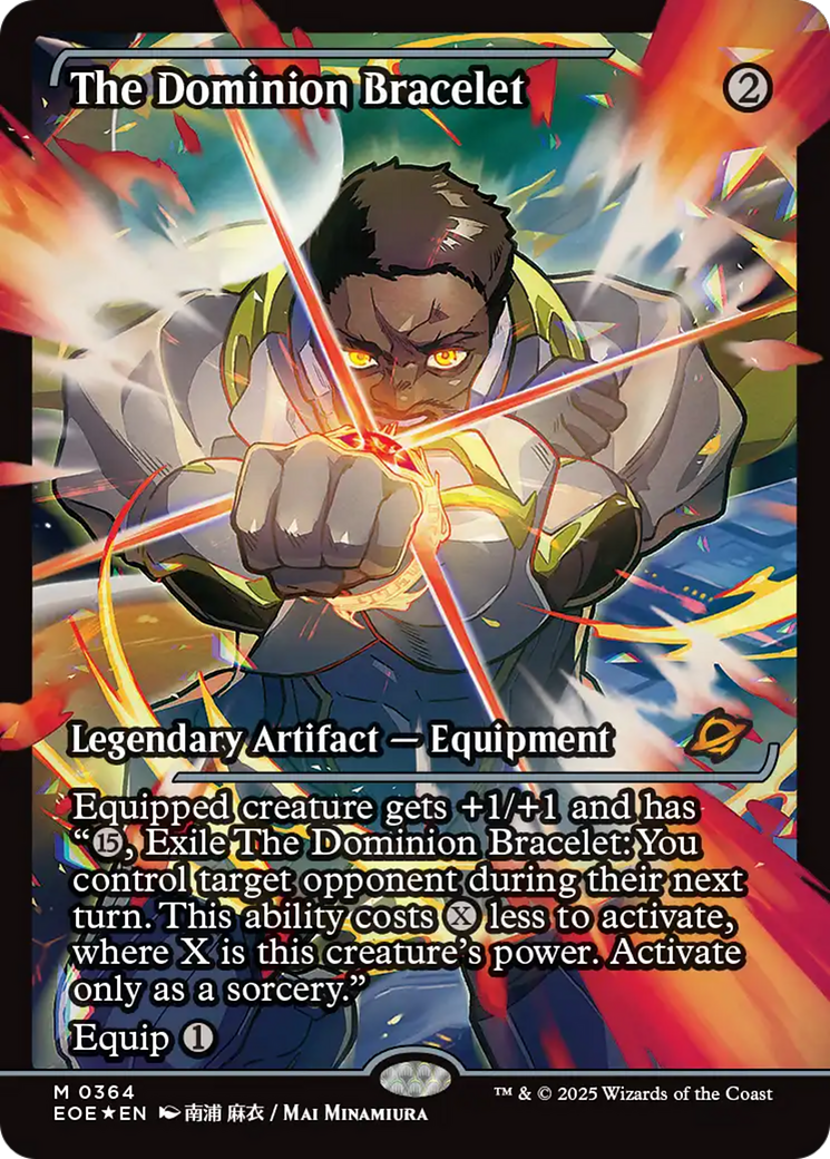 The Dominion Bracelet (Showcase) [Edge of Eternities] | Exor Games Bridgewater