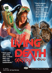 Living Death (Showcase) [Duskmourn: House of Horror Commander] | Exor Games Bridgewater