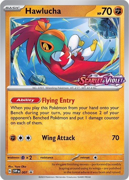 Hawlucha (007) [Scarlet & Violet: Black Star Promos] | Exor Games Bridgewater