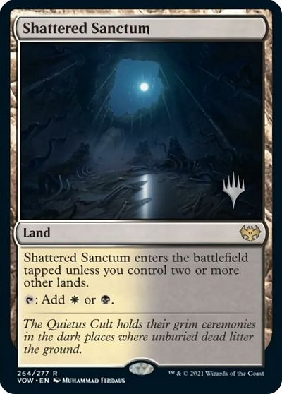 Shattered Sanctum (Promo Pack) [Innistrad: Crimson Vow Promos] | Exor Games Bridgewater