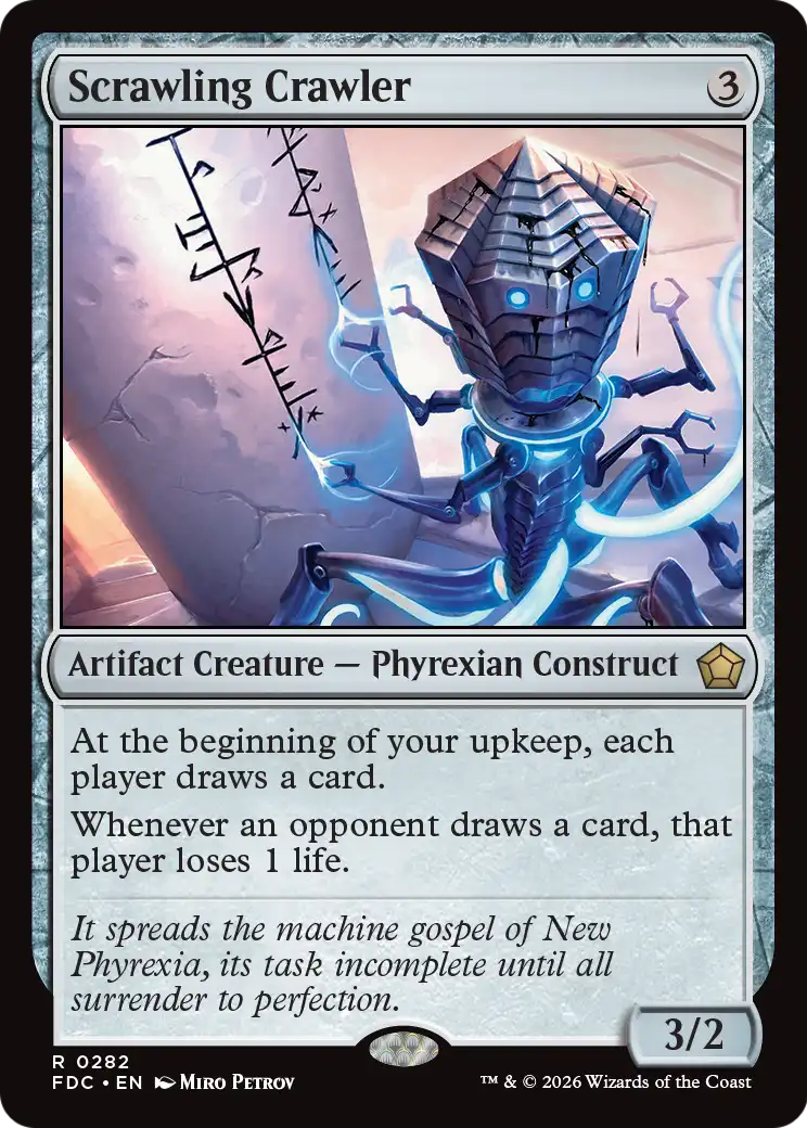 Scrawling Crawler [Foundations Commander] | Exor Games Bridgewater