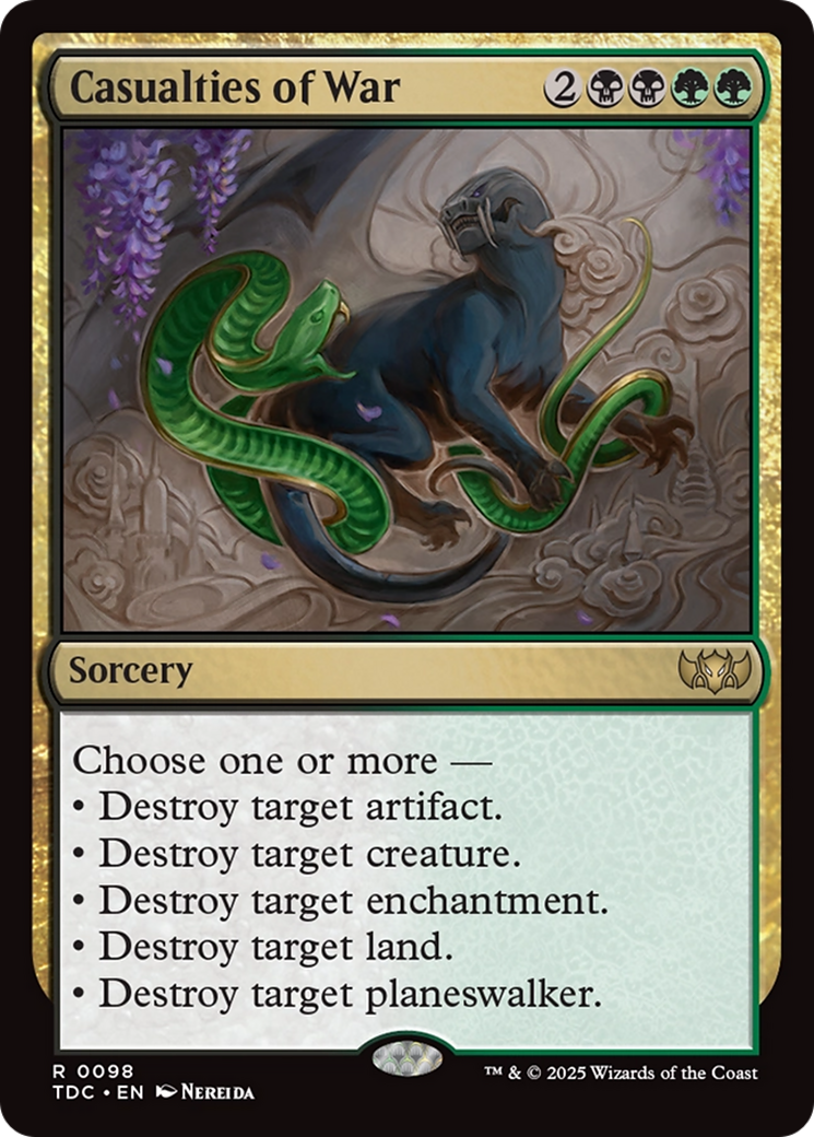 Casualties of War [Tarkir: Dragonstorm Commander] | Exor Games Bridgewater