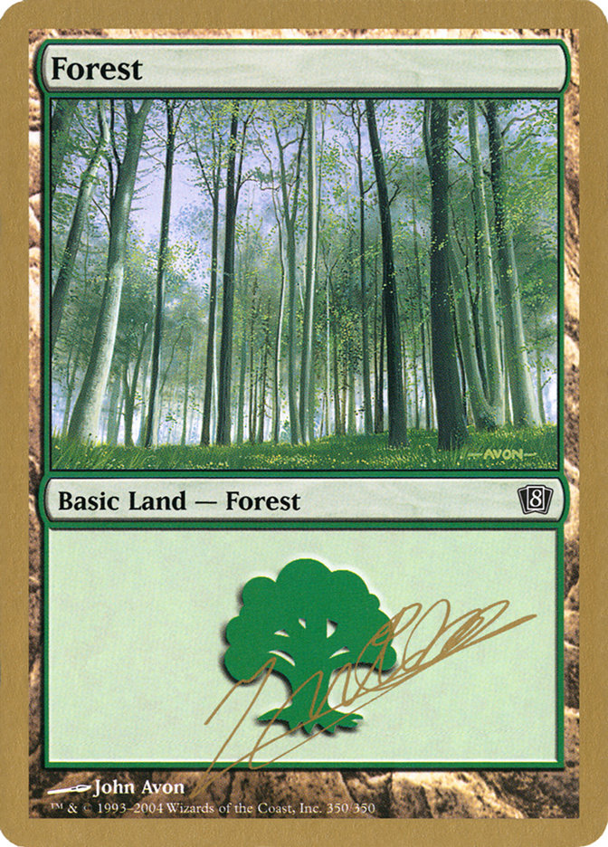 Forest (jn350) (Julien Nuijten) [World Championship Decks 2004] | Exor Games Bridgewater