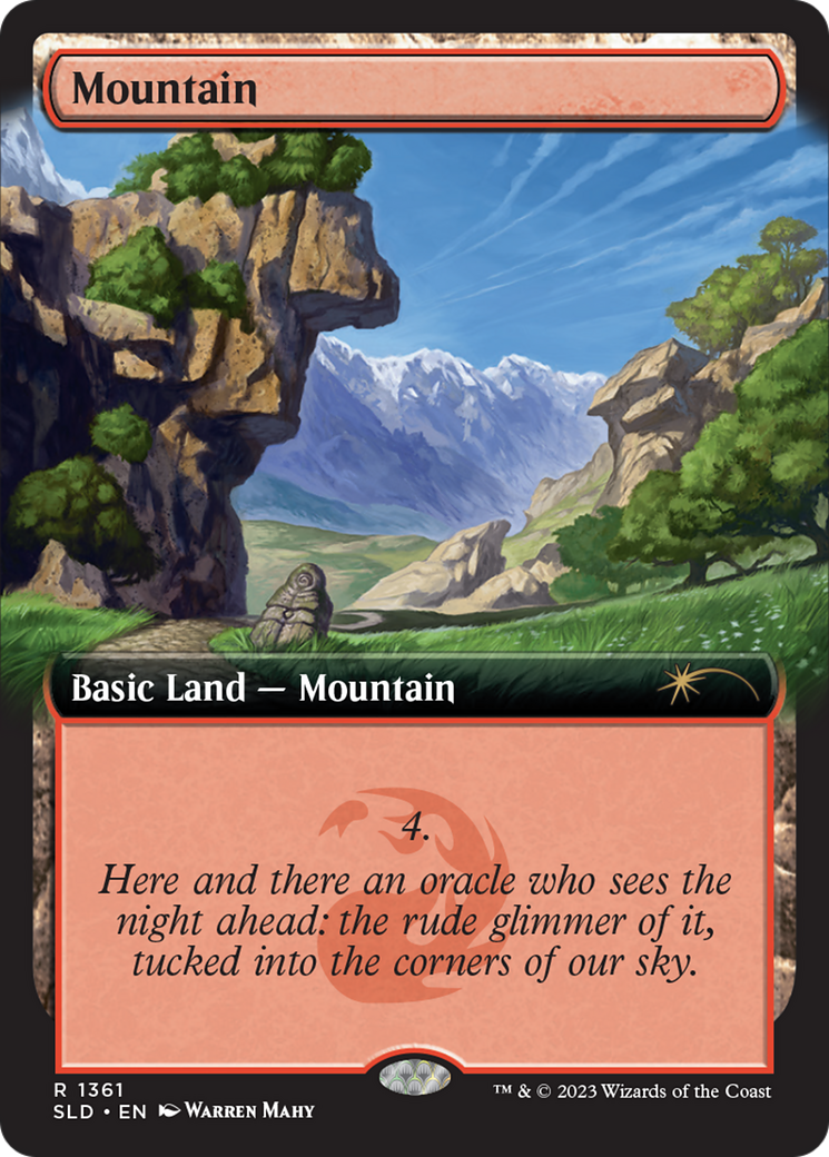 Mountain (1361) [Secret Lair Drop Series] | Exor Games Bridgewater