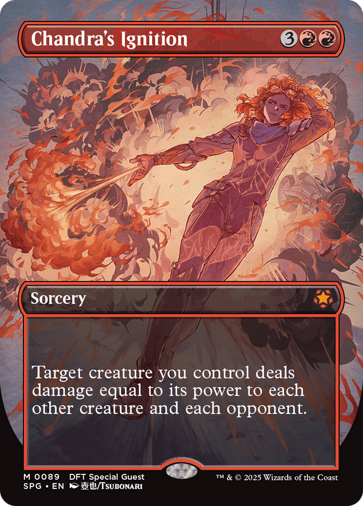 Chandra's Ignition (Borderless) [Aetherdrift Special Guests] | Exor Games Bridgewater