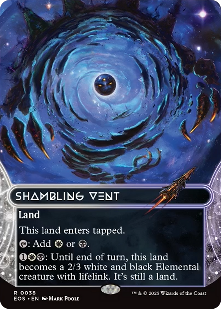 Shambling Vent (0038) (Borderless) [Edge of Eternities: Stellar Sights] | Exor Games Bridgewater