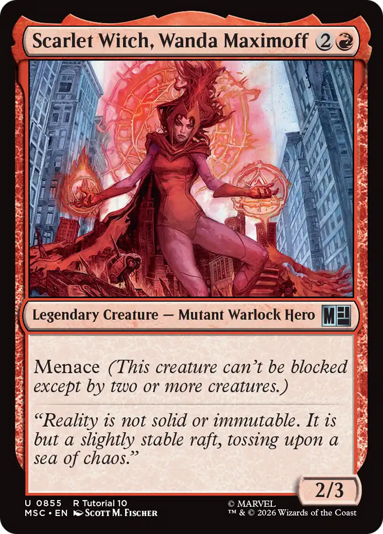 Scarlet Witch, Wanda Maximoff [Marvel Super Heroes Commander] | Exor Games Bridgewater