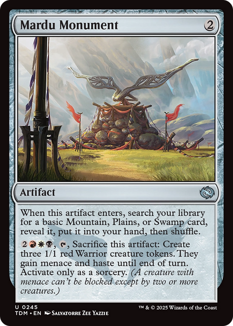 Mardu Monument [Tarkir: Dragonstorm] | Exor Games Bridgewater