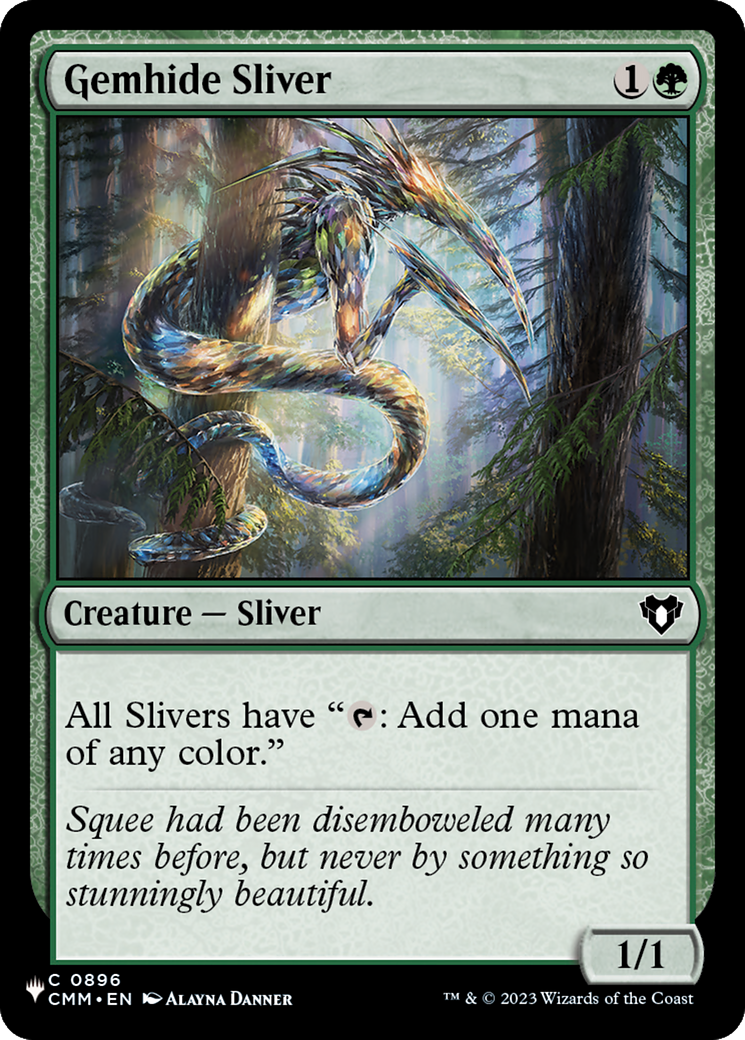 Gemhide Sliver (CMM) [The List] | Exor Games Bridgewater