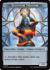 Sculpture Treasure // Beast Double-Sided Token [Reality Fracture Tokens] | Exor Games Bridgewater