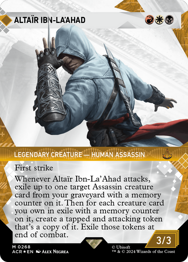 Altair Ibn-La'Ahad (Showcase) (Textured Foil) [Assassin's Creed] | Exor Games Bridgewater