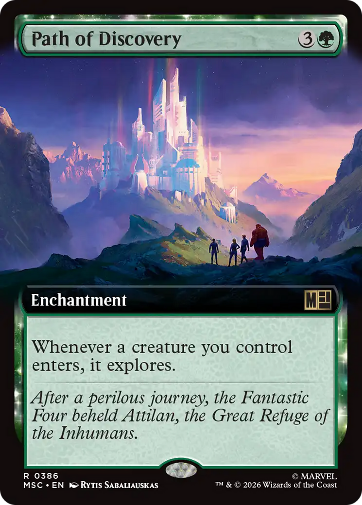 Path of Discovery (Extended Art) [Marvel Super Heroes Commander] | Exor Games Bridgewater