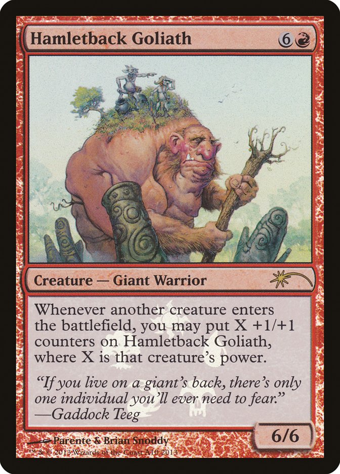 Hamletback Goliath [Resale Promos] | Exor Games Bridgewater