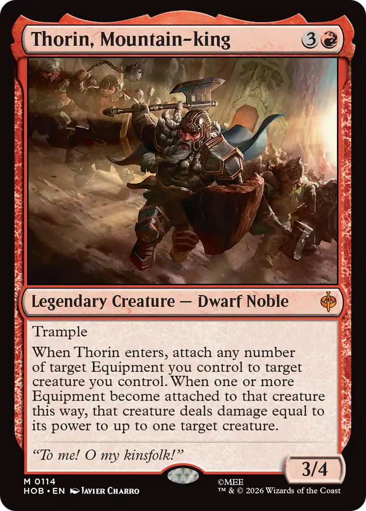 Thorin, Mountain-king [The Hobbit] | Exor Games Bridgewater