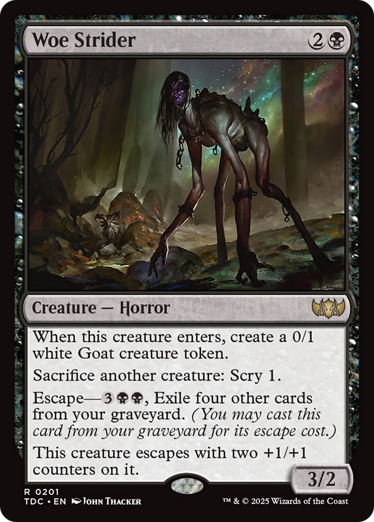 Woe Strider [Tarkir: Dragonstorm Commander] | Exor Games Bridgewater