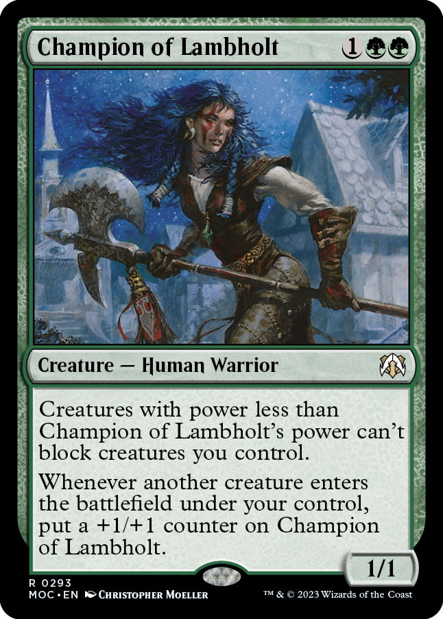 Champion of Lambholt [March of the Machine Commander] | Exor Games Bridgewater