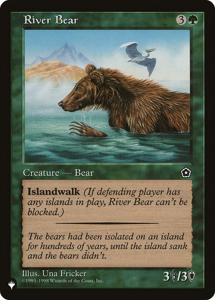 River Bear [The List Reprints] | Exor Games Bridgewater