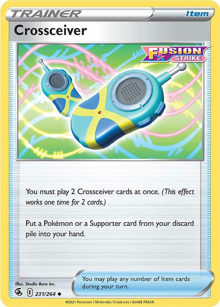 Crossceiver (231/264) [Sword & Shield: Fusion Strike] | Exor Games Bridgewater